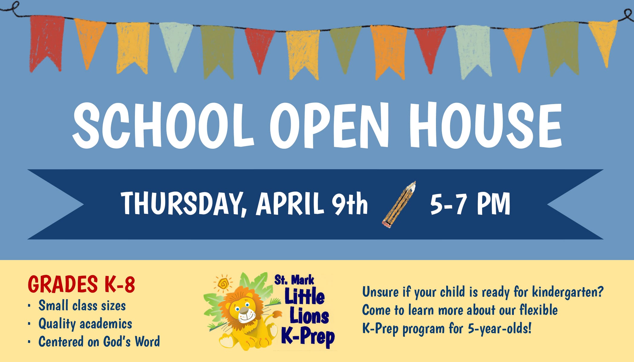 St Mark School Open House 2026